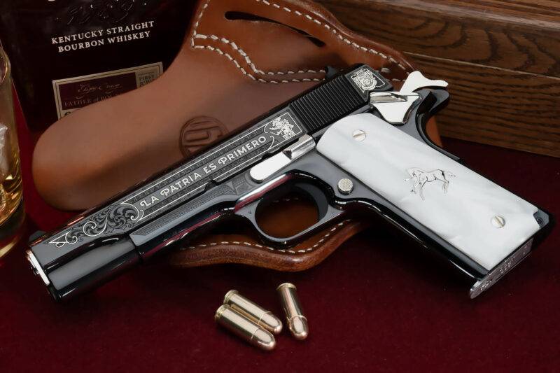 MEXICAN WAR Of INDEPENDENCE - LA PATRIA EL PRIMERO - Colt 1911 .38 Sup