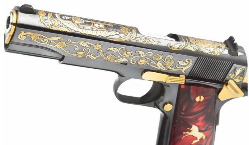 SANTA MUERTE, HOLY DEATH, DAY OF THE DEAD - Colt 1911 .38 Sup - Image 3