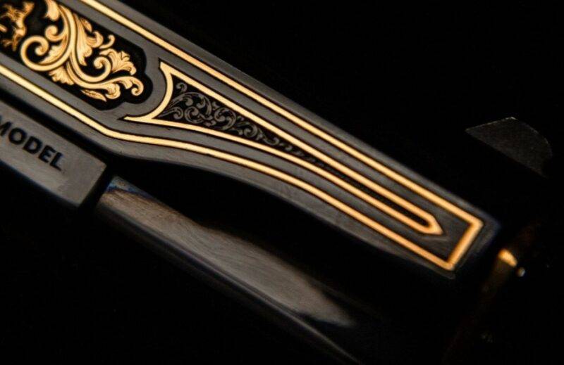 TALO EXCLUSIVE OSCURO Y ORO - Colt 1911 .38 Sup - Image 3
