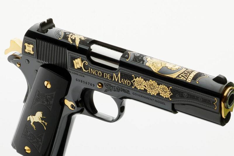 COLT 1911 .38 SUPER – CINCO DE MAYO – GENERAL ZARAGOZA - Striking