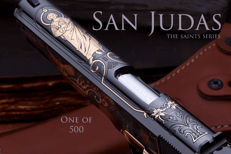 Colt 1911 38 Super St. Judas