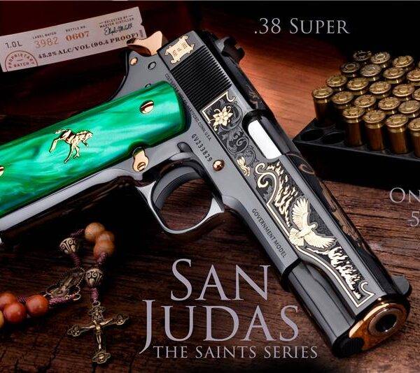 Colt 1911 38 Super St. Judas