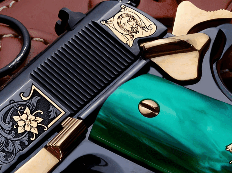 Colt 1911 38 Super St. Judas