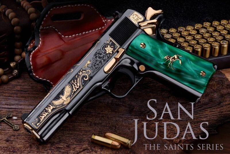 MAYAN EMPIRE – PAKAL - Striking Firearms: Custom Engraved